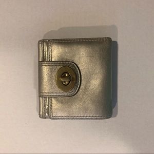 Silver Coach Wallet